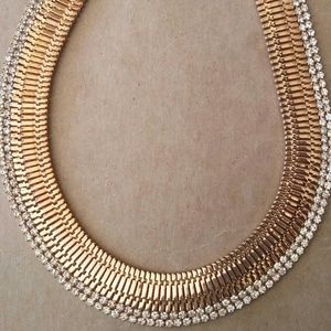Baublebar Gold rhinestone collar